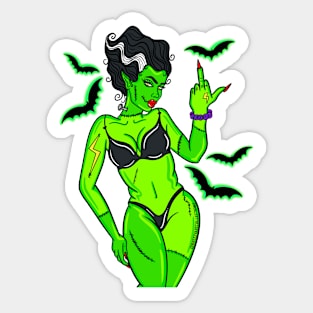 Frankenbaddie Sticker